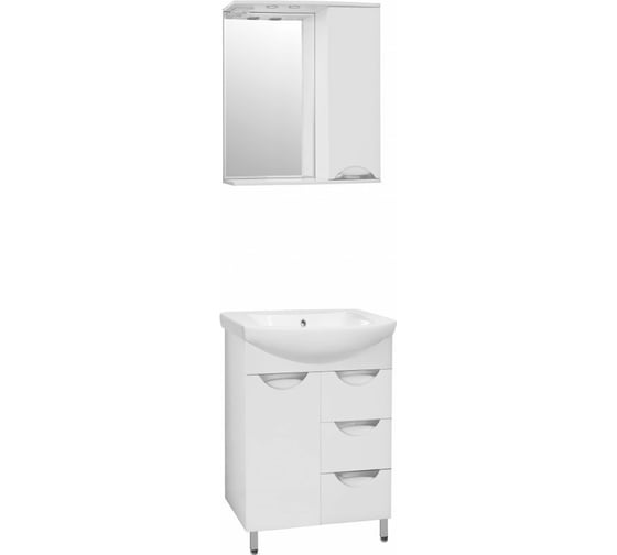 Зеркальный шкаф Style Line Жасмин 700/С ЛС-00000042
