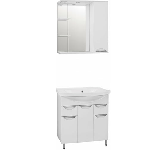 Зеркальный шкаф Style Line Жасмин 800/С ЛС-00000044