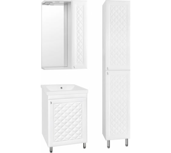 Зеркальный шкаф Style Line Канна 500/С, Люкс ЛС-00000293