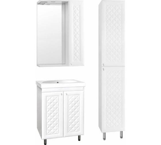 Зеркальный шкаф Style Line Канна 600/С, Люкс ЛС-00000294