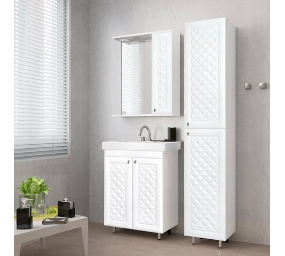 Зеркальный шкаф Style Line Канна 600/С, Люкс ЛС-00000294