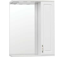 Зеркальный шкаф Style Line Олеандр-2 650/С, белый ЛС-00000050