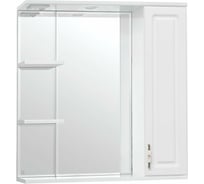 Зеркальный шкаф Style Line Олеандр-2 750/С, белый ЛС-00000051