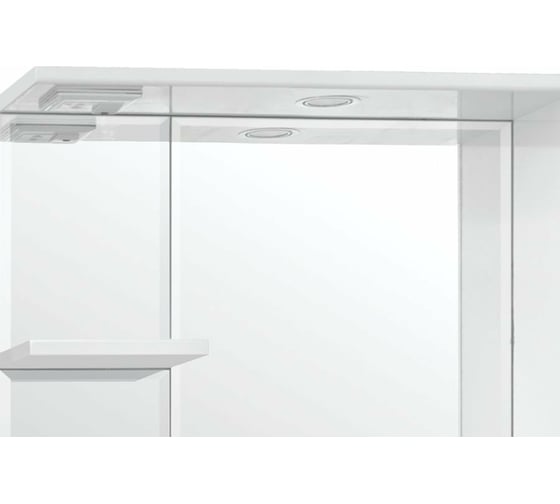 Зеркальный шкаф Style Line Олеандр-2 750/С, белый ЛС-00000051