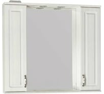 Зеркальный шкаф Style Line Олеандр-2 900/С, Люкс рельеф пастель ЛС-00000484
