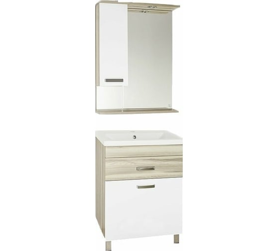 Зеркальный шкаф Style Line Ориноко 600/С ЛС-00000384