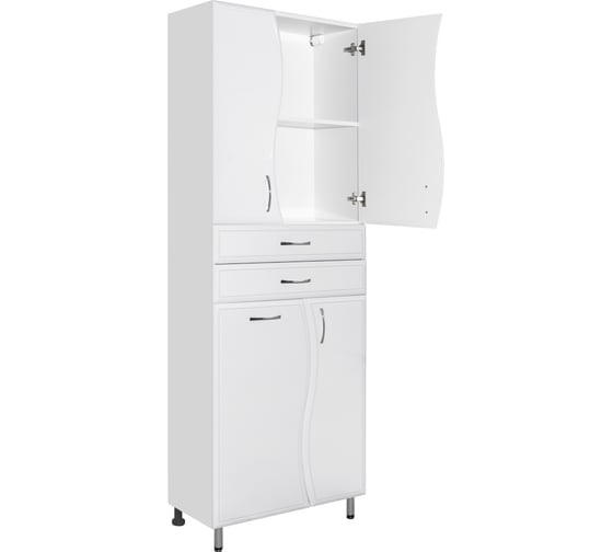 Колонна Style Line Волна 700 (2ящ.,корзина) 2000x700x340 ЛС-000010050