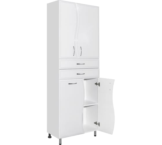 Колонна Style Line Волна 700 (2ящ.,корзина) 2000x700x340 ЛС-000010050