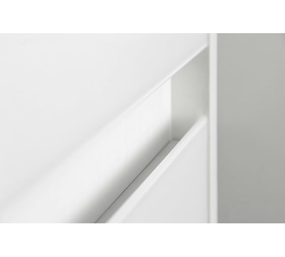 Подвесная колонна Style Line Монако 360 (1 ящ.), Осина бел/бел лакобель, PLUS ЛС-00000672