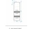 Подвесная колонна Style Line Сакура 360, Люкс ЛС-00000072 7