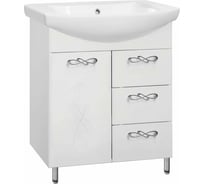 Тумба Style Line Венеция 65 (3 ящ.) под умывальник Балтика 65 ЛС-00000254