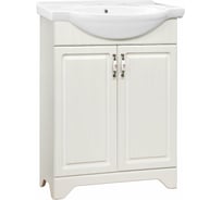 Тумба Style Line Олеандр-2 65 под умывальник Байкал 65, Люкс рельеф пастель ЛС-00000199