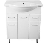 Тумба Style Line 26 (2 ящ.) под умывальник Байкал 75 ЛС-00002286