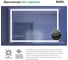 Зеркало с подсветкой IDDIS Zodiac 100 см ZOD1000i98 6