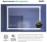 Зеркало с подсветкой IDDIS Zodiac 100 см ZOD1000i98 4