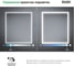 Зеркало IDDIS Slide с подсветкой 80 см SLI8000i98 6