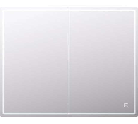 Зеркальный шкаф Vigo Geometry 800 с LED подсветкой zsh.GEO.80.El