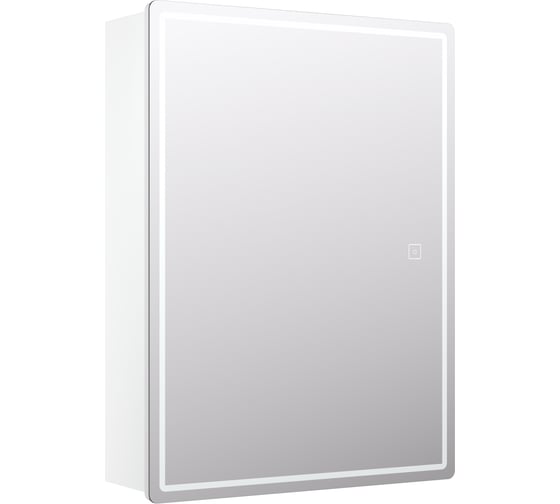 Зеркальный шкаф Vigo Geometry 600 с LED подсветкой zsh.GEO.60.El