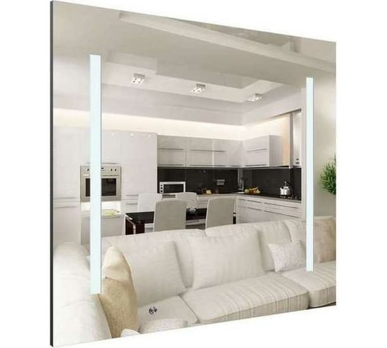 Зеркало MAUNFELD Lustro с внутренней подсветкой, 65x65 Ready
