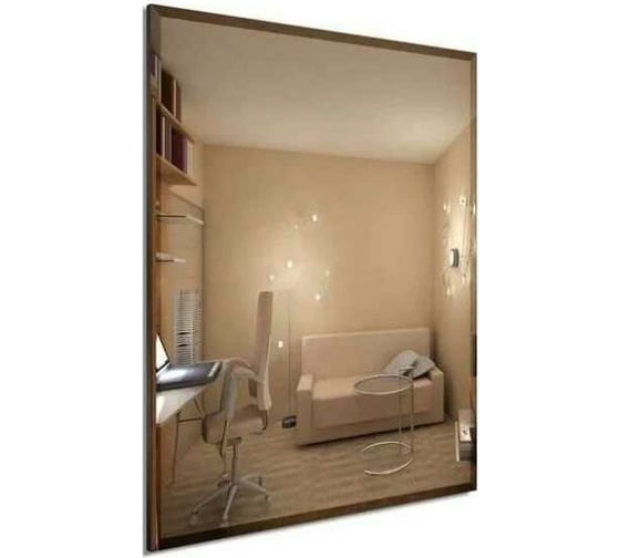 Зеркало MAUNFELD Lustro 50x60, прямоугольник, фацет, 50x60 Prostokat 50x60 F