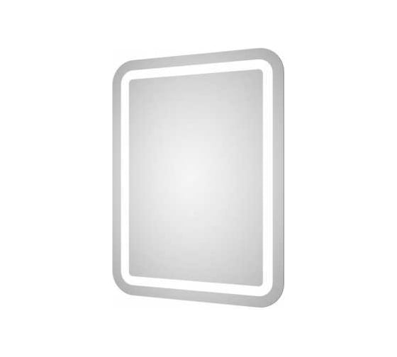 Зеркало MAUNFELD Lustro прямоугольная, с подсветкой, 60x80 Perfect