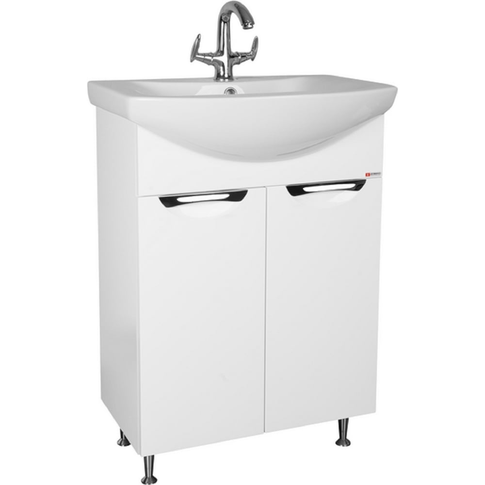 Тумба Домино Грация под умывальник Балтика 60, без ящика DG2005T ...