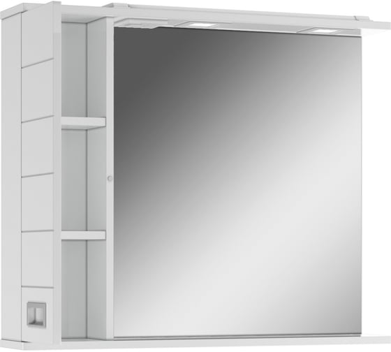 Шкаф-зеркало Домино Cube 80 Эл. левый DC5010HZ