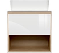 Тумба Cersanit LOUNA 80 со столешницей SP-SZ-LOU80-BL/Wh