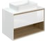 Тумба Cersanit LOUNA 80 со столешницей SP-SZ-LOU80-BL/Wh 1