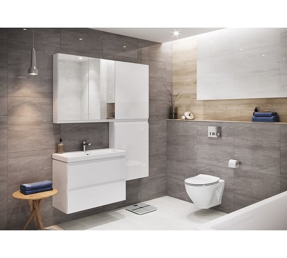 Тумба Cersanit MODUO 80 SB-SZ-MOD-MO80/Wh