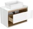 Тумба Cersanit LOUNA 60 со столешницей SP-SZ-LOU60-BL/Wh 2