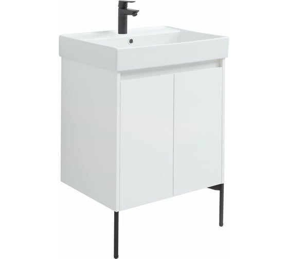 Тумба Aquanet Nova Lite 60 белый глянец 00298847