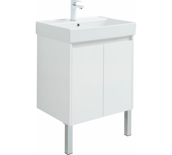 Тумба Aquanet Nova Lite 60 белый глянец 00298847