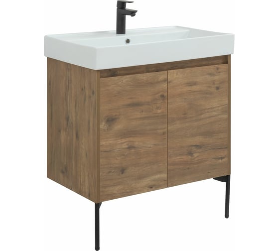 Тумба Aquanet Nova Lite 75 дуб рустикальный 00298852