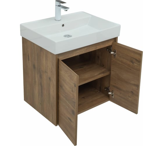 Тумба Aquanet Nova Lite 60 дуб рустикальный 00298849
