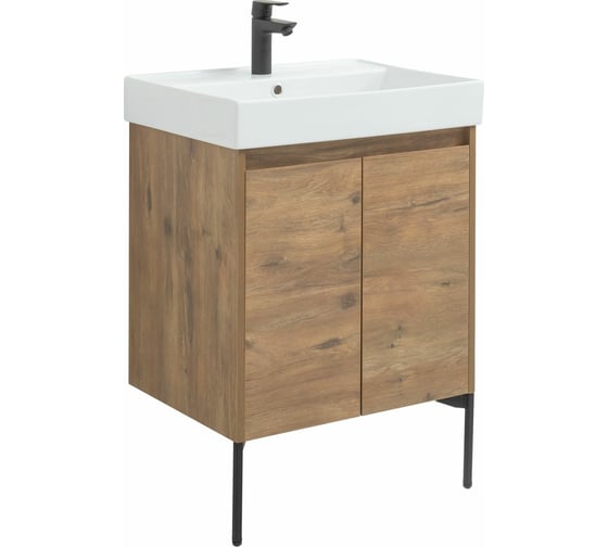 Тумба Aquanet Nova Lite 60 дуб рустикальный 00298849