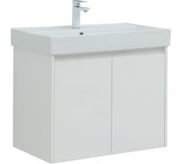 Тумба Aquanet Nova Lite 75 белый глянец 00298850