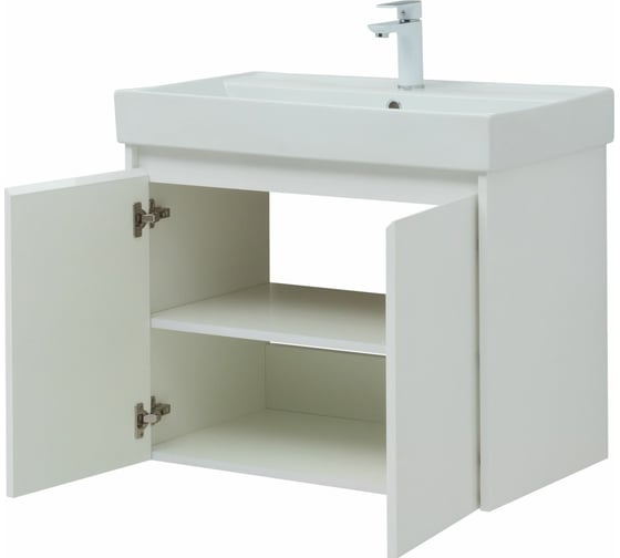Тумба Aquanet Nova Lite 75 белый глянец 00298850