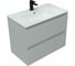 Тумба ALLEN BRAU 1.E1002.PWM ECLIPSE 81 рapyrus white matt 00273947 4