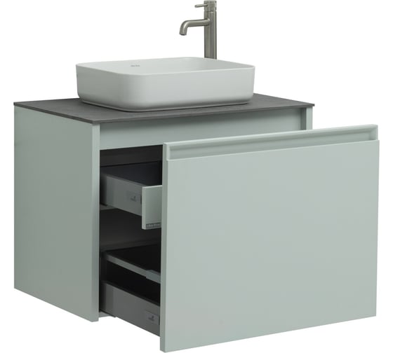 Тумба ALLEN BRAU 1.11002.PWM FANTASY 80 1+1 рapyrus white matt 00274032