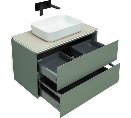 Тумба ALLEN BRAU 1.21001.CGM INFINITY 85 cement grey matt 00274097