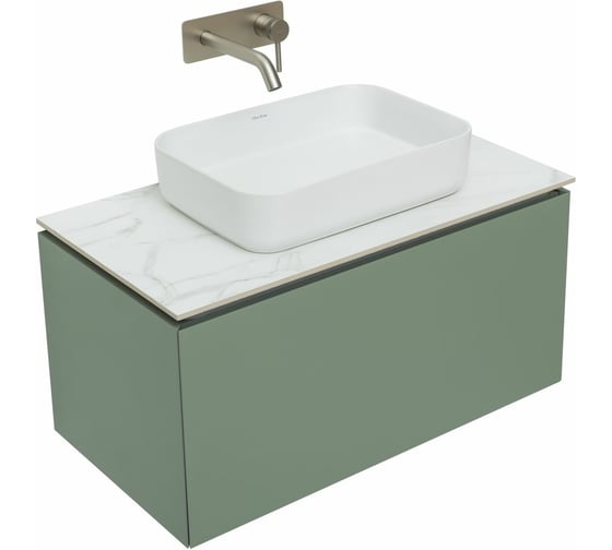 Тумба ALLEN BRAU 1.21002.CGM INFINITY 85 1+1 cement grey matt 00274104