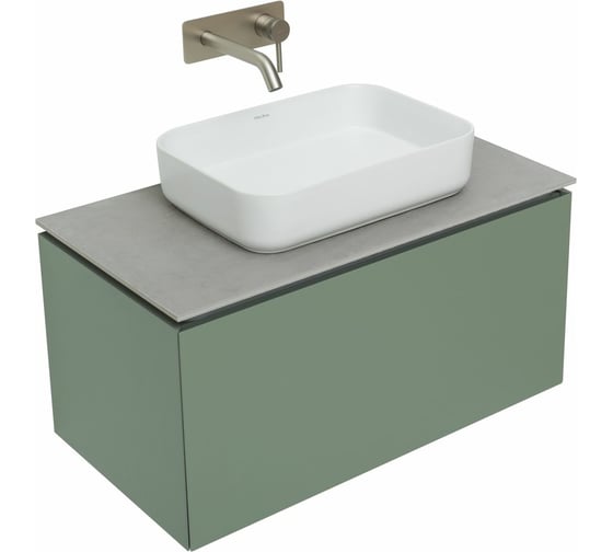 Тумба ALLEN BRAU 1.21002.CGM INFINITY 85 1+1 cement grey matt 00274104
