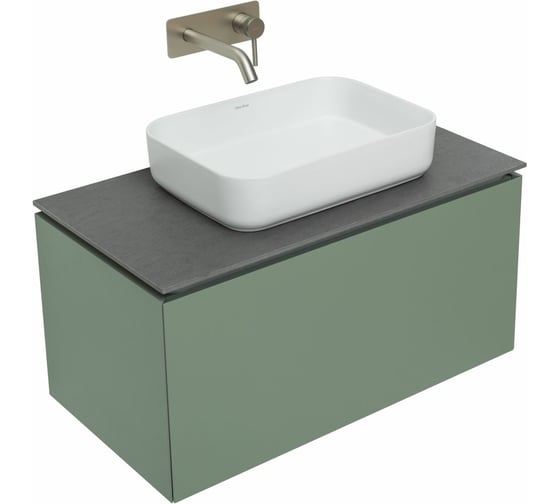 Тумба ALLEN BRAU 1.21002.CGM INFINITY 85 1+1 cement grey matt 00274104