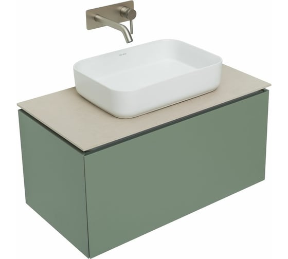 Тумба ALLEN BRAU 1.21002.CGM INFINITY 85 1+1 cement grey matt 00274104