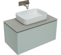 Тумба ALLEN BRAU 1.21002.PWM INFINITY 85 1+1 рapyrus white matt 00274103