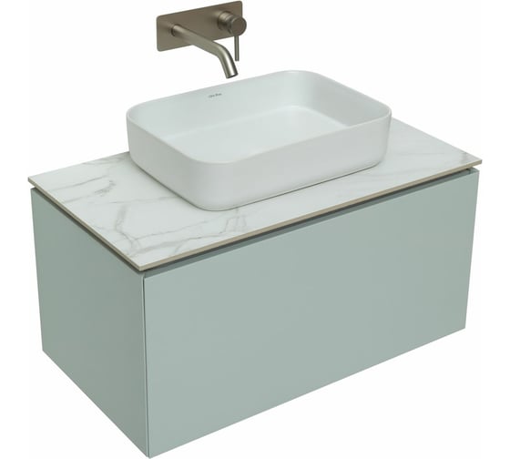 Тумба ALLEN BRAU 1.21002.PWM INFINITY 85 1+1 рapyrus white matt 00274103