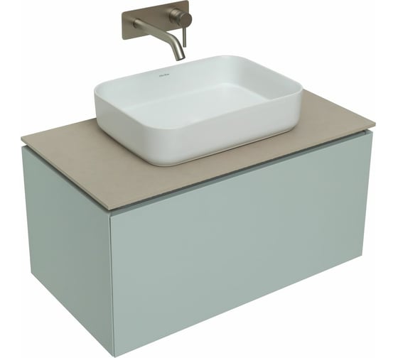 Тумба ALLEN BRAU 1.21002.PWM INFINITY 85 1+1 рapyrus white matt 00274103