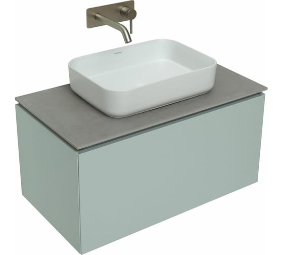 Тумба ALLEN BRAU 1.21002.PWM INFINITY 85 1+1 рapyrus white matt 00274103