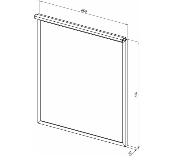 Зеркало ALLEN BRAU 1.31013.BB PRIORITY 60 черный браш 0274602